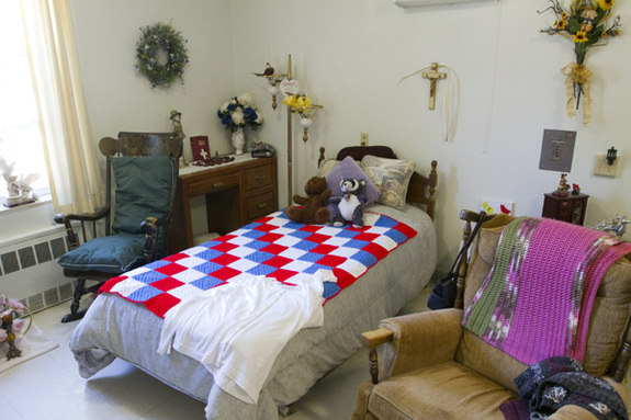 Prospect Heights Community Living Center bedroom, Racine, WI